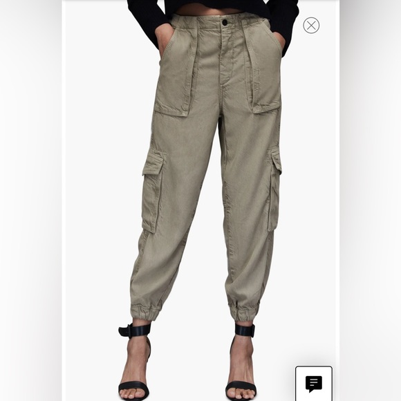 All Saints Pants - NWT Frieda Cargo Joggers SIZE 0